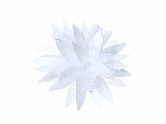 Paris Dekorace Svatební vývazky květ bílý