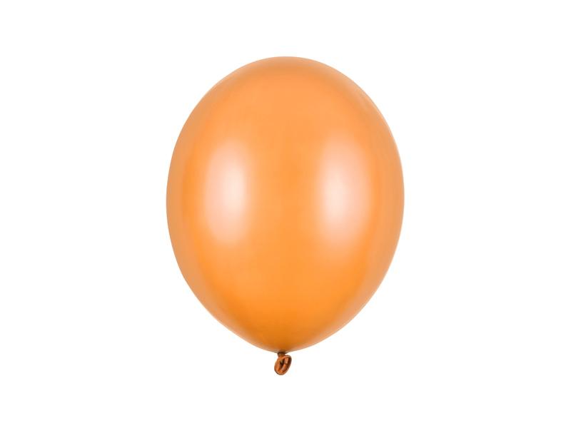 Paris Dekorace Balónek metalický oranžový, 27 cm