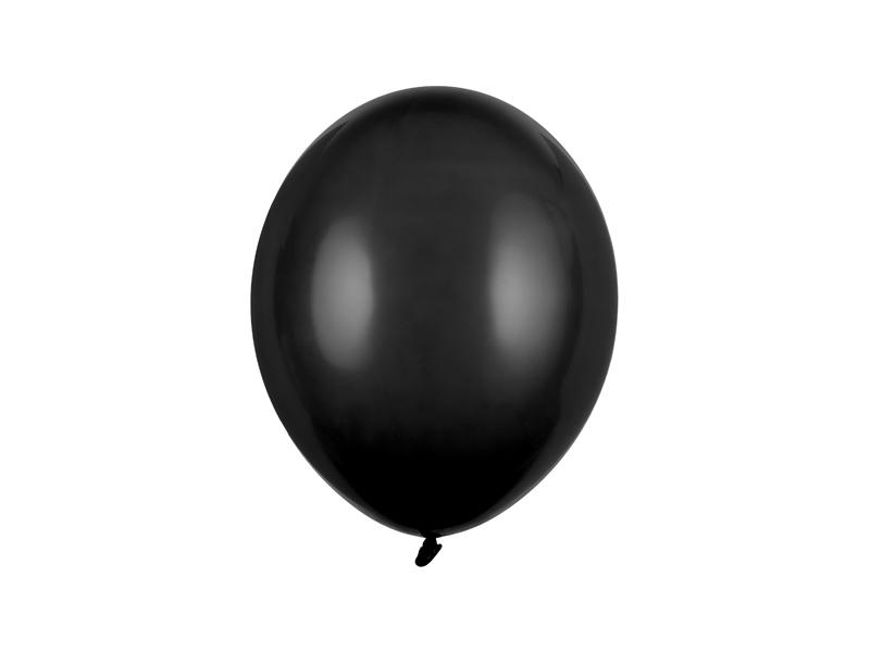 Paris Dekorace Balónky pastelové černé, 27 cm
