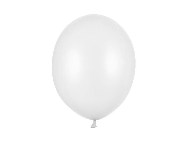 Paris Dekorace Balónek metalický bílý, 27 cm